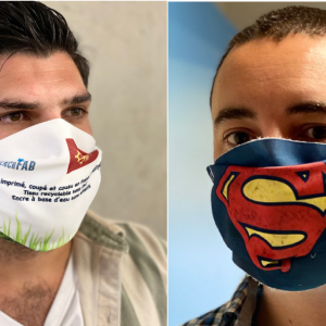 Masque barrière grand public selon la norme Afnor s76-001:2020 / Fabriqué en FRANCE